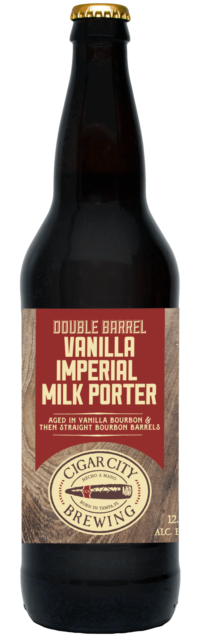 Double Barrel-aged Vanilla Imperial Milk Porter