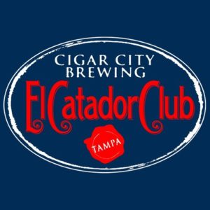 Logo artwork from the second edition of Cigar City Brewing's El Catador barrel-aged beer club.