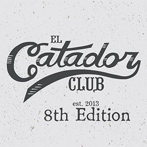 Logo artwork from the eighth edition of Cigar City Brewing's El Catador barrel-aged beer club.