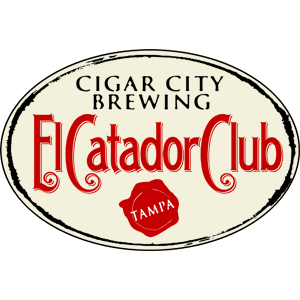 Logo artwork from the first edition of Cigar City Brewing's El Catador barrel-aged beer club.