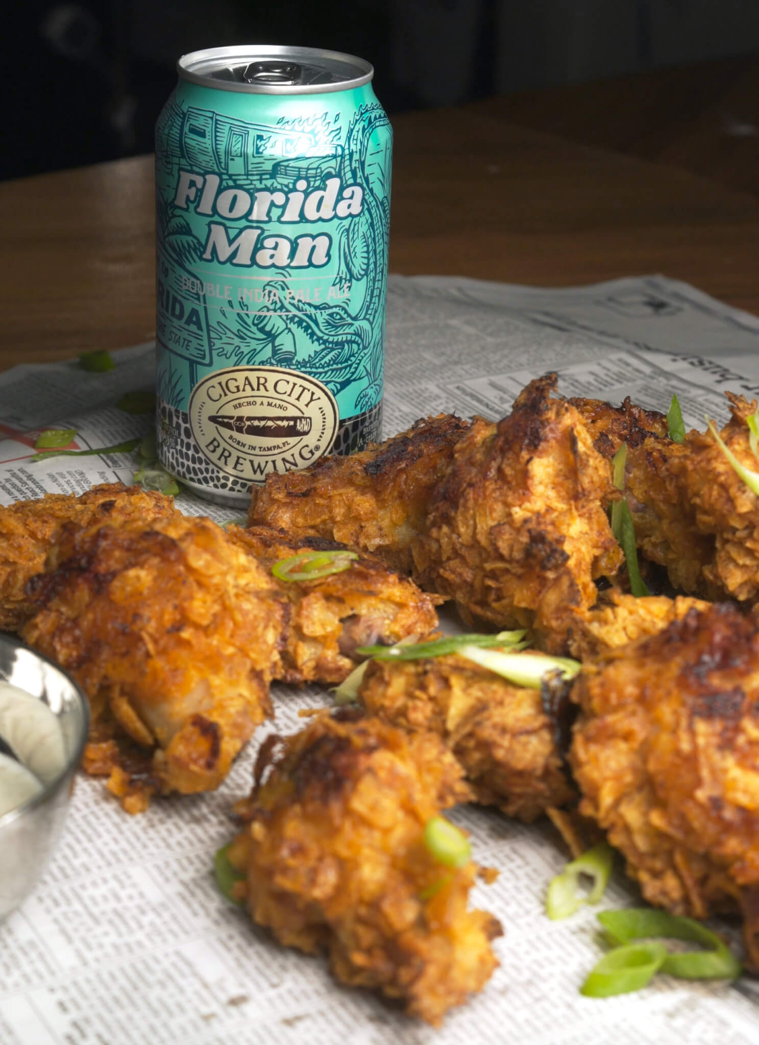Florida Man-style Barbecue Wings