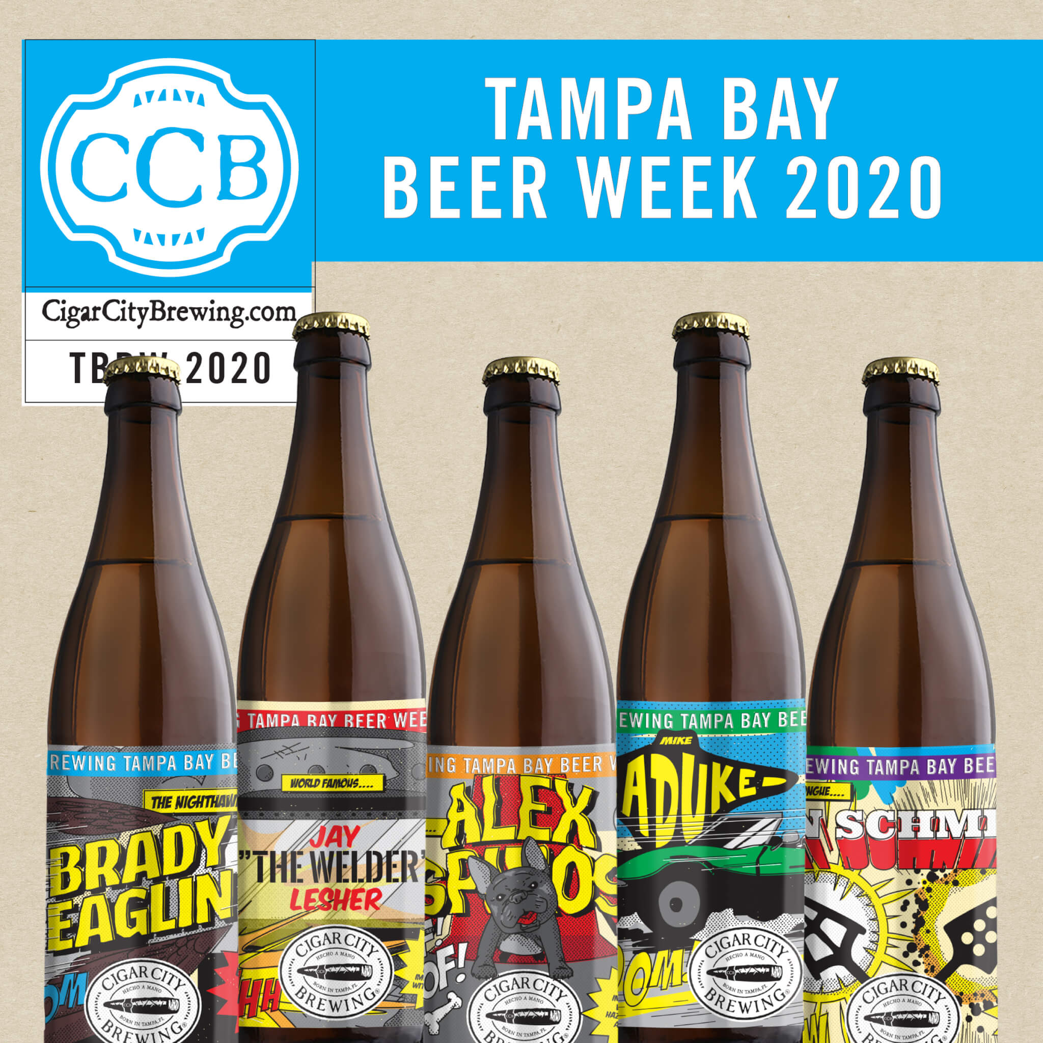 Tampa Bay Beer Week 2020 Special Release bottles