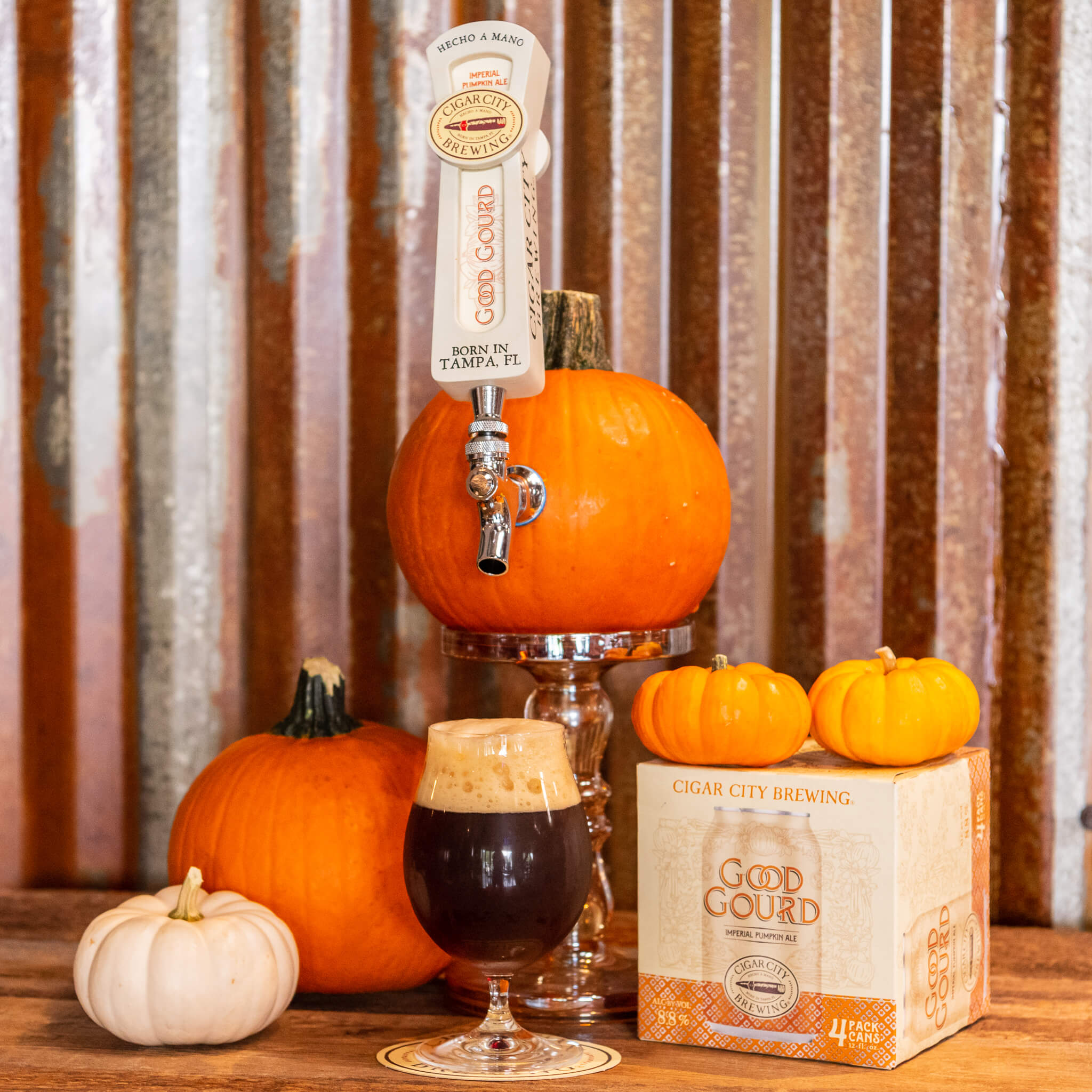 Good Gourd Imperial Pumpkin Ale is now available in the Spruce Street Taproom