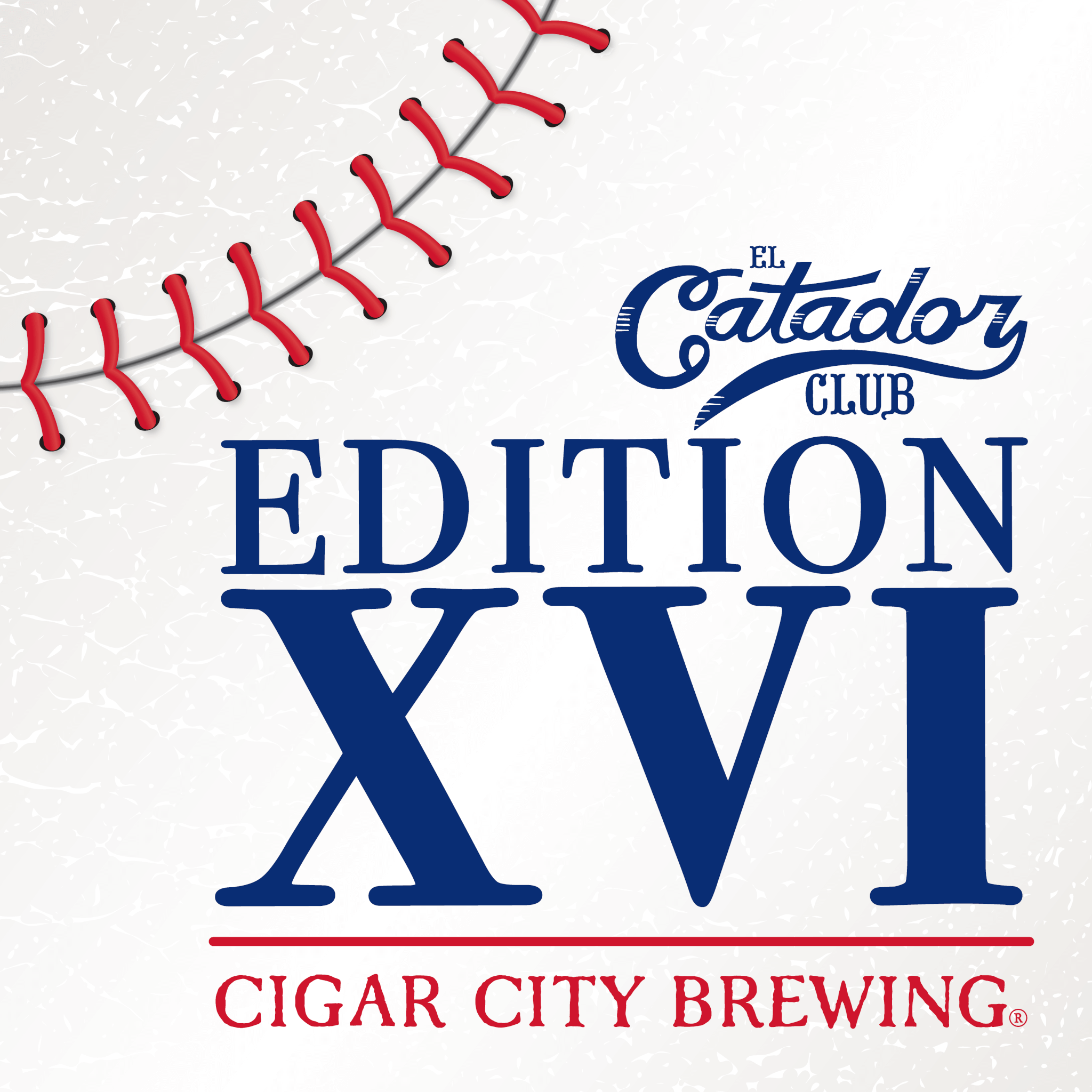 Logo artwork from the sixteenth edition of Cigar City Brewing's El Catador barrel-aged beer club.